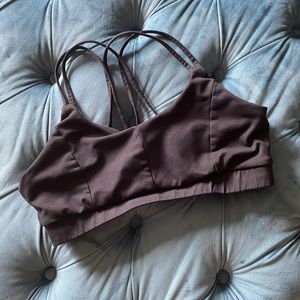 lightly worn ECHT strapped sports bra